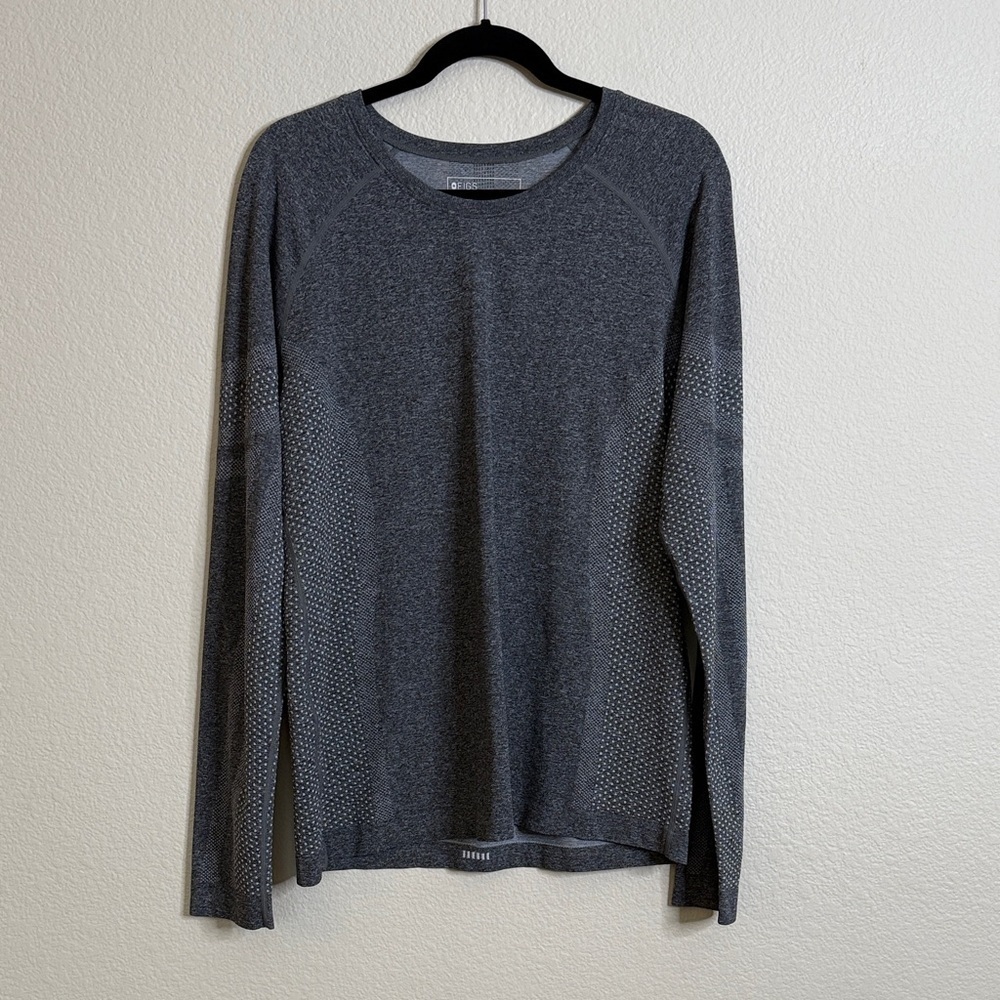 Figs Salta long-sleeve top size XXL grey EUC